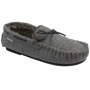 Dunlop Men's Darren Moccasin Slippers