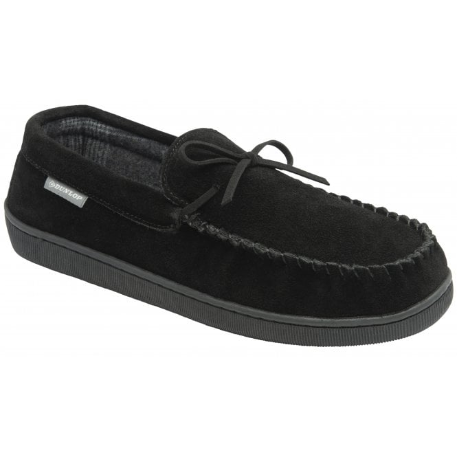 Dunlop Men's Henderson Moccasin Slippers
