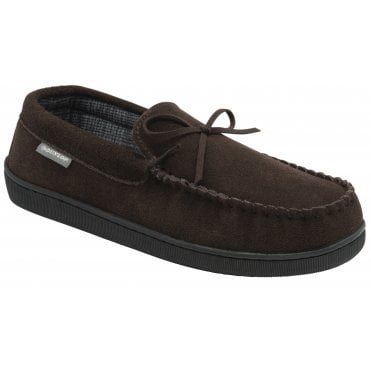 Dunlop Men's Henderson Moccasin Slippers