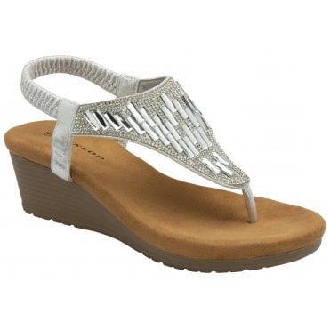 Dunlop Women's Abigail Wedge Sandals