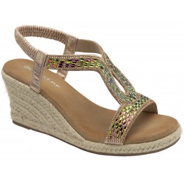 Dunlop Women's Cara Wedge Sandals