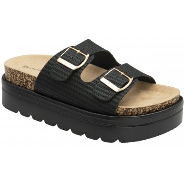 Dunlop Women's Julianne Flatform Sandals
